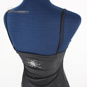 社交ダンス 衣装 ラテン ドレス ワンピース パーティ衣装 女性用 レディース オールシーズン 黒 create-sun クリエイトサン ブラック系 ラインストーン ステージ衣装 発表会 コスチューム フォーマル 体型カバー 伸縮性 おしゃれ デザイン 豪華 ストレッチ ライブ パーティー 着痩せ 着やせ エレガント トレンド クラシック クリエイティブ ワンピースドレス レディースファッション