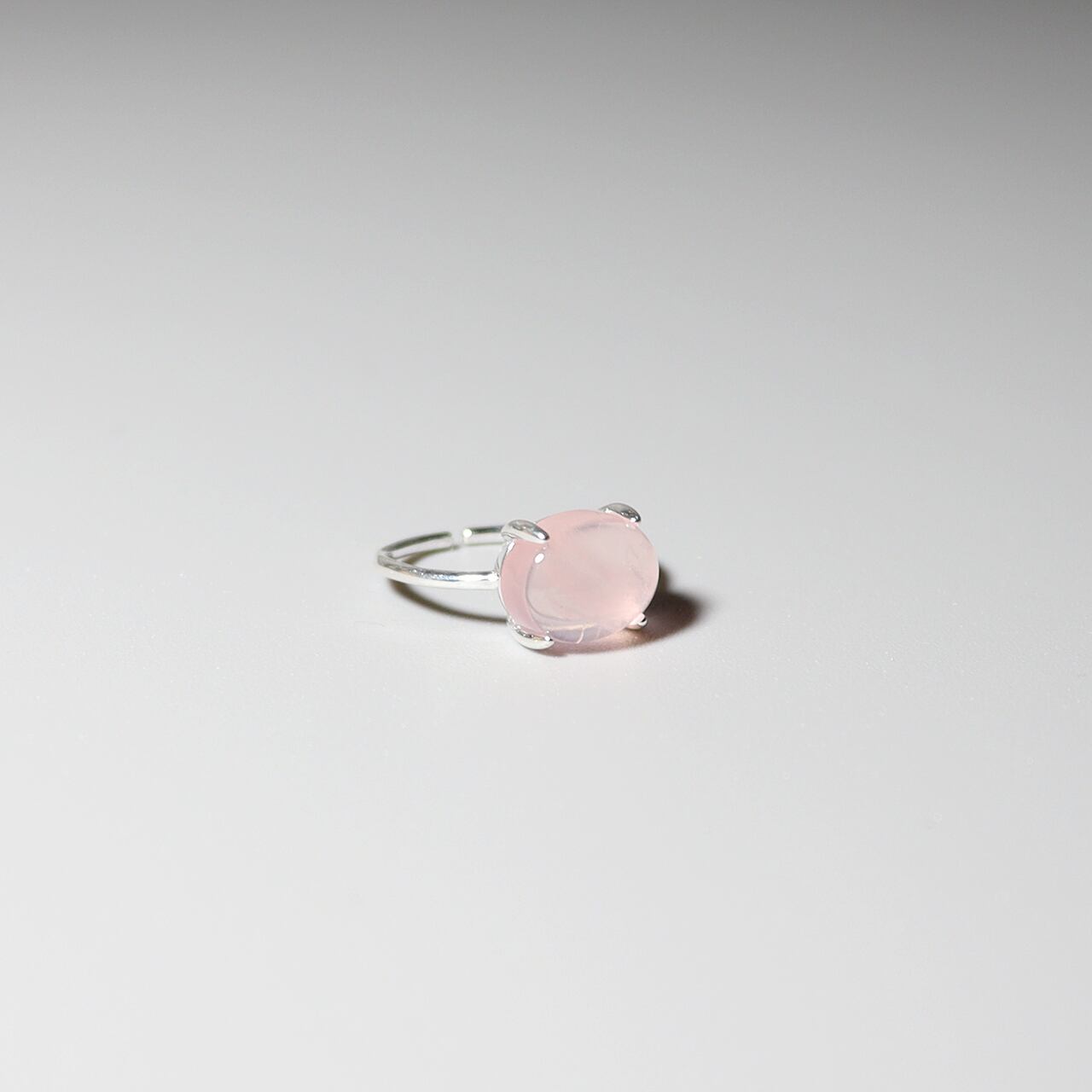 Rose quartz ring（ローズクォーツリング） | Mut. jewelry