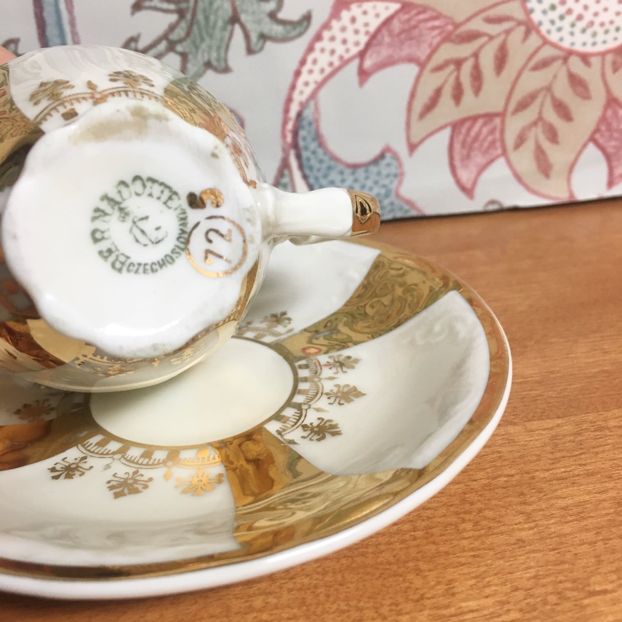 チェコスロバキア BERNADOTTE カップ&ソーサー | kolbenova