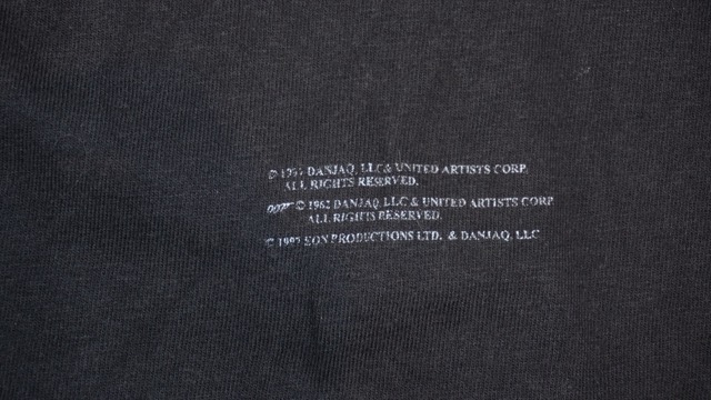 【XL】007 トゥモローネバーダイ 1997 ヴィンテージTシャツ ムービー