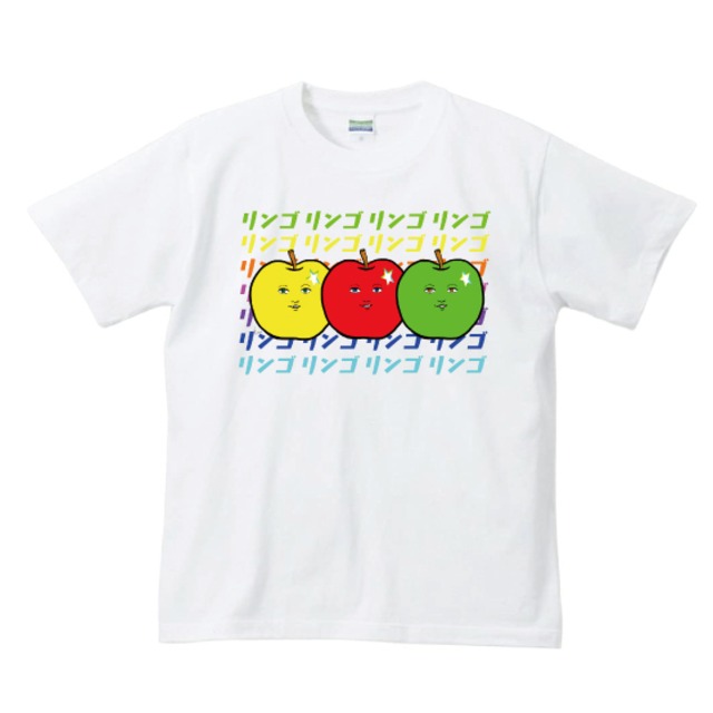 関口恵美「リンゴトリオ Tシャツ」