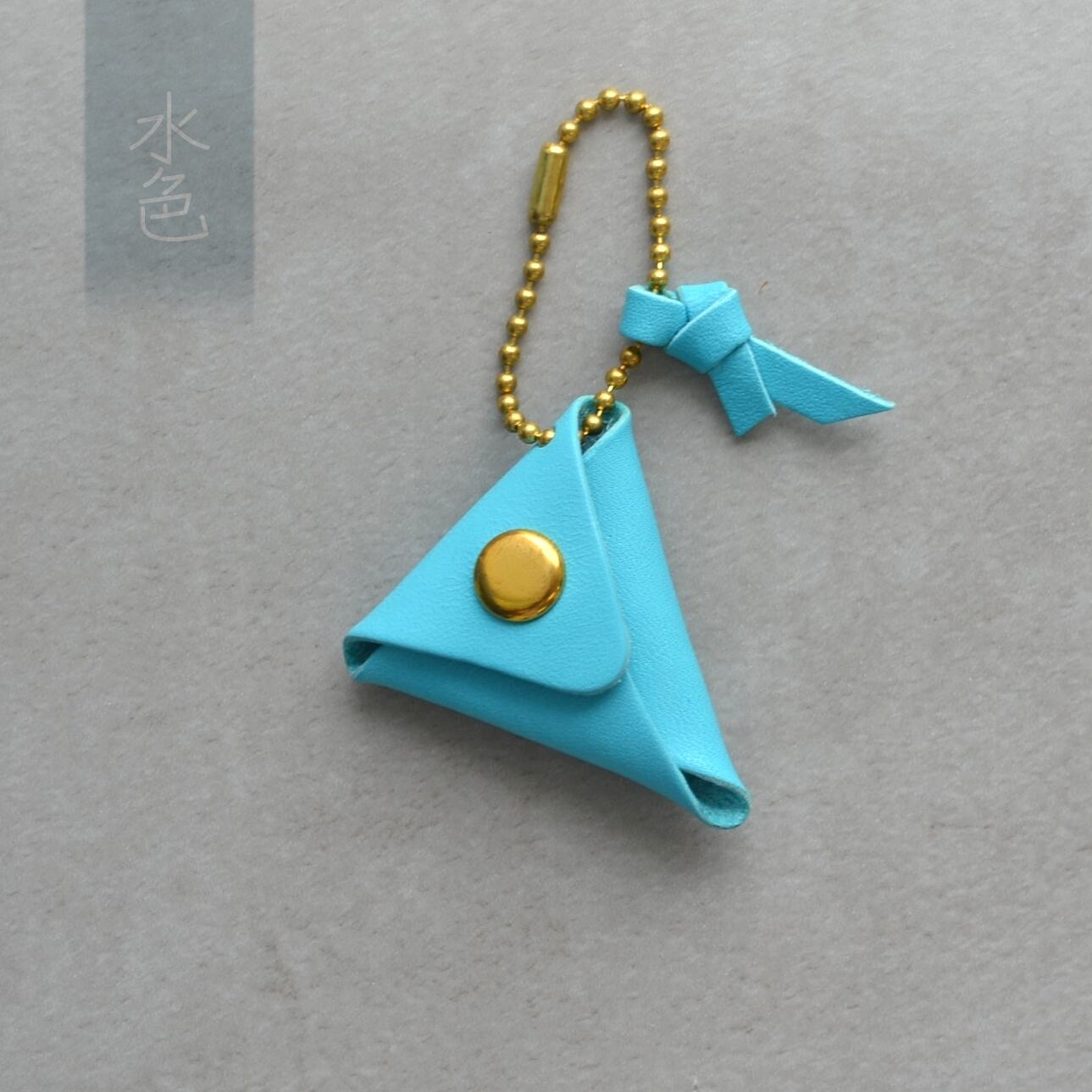 ミニマースケース お守り 久高島の塩入り 本革 | Pay ID