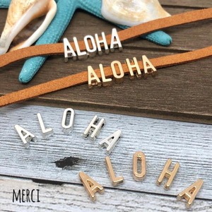ALOHAスライダースペーサー/ビーズ/ネックレス/ブレスレット