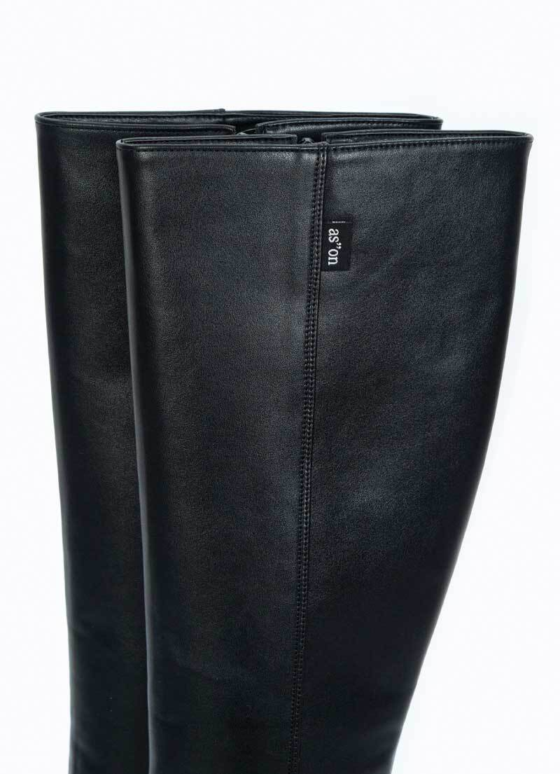 as”on] CLASSIC LONG BOOTS / BLACK 正規品 韓国ブランド 韓国通販
