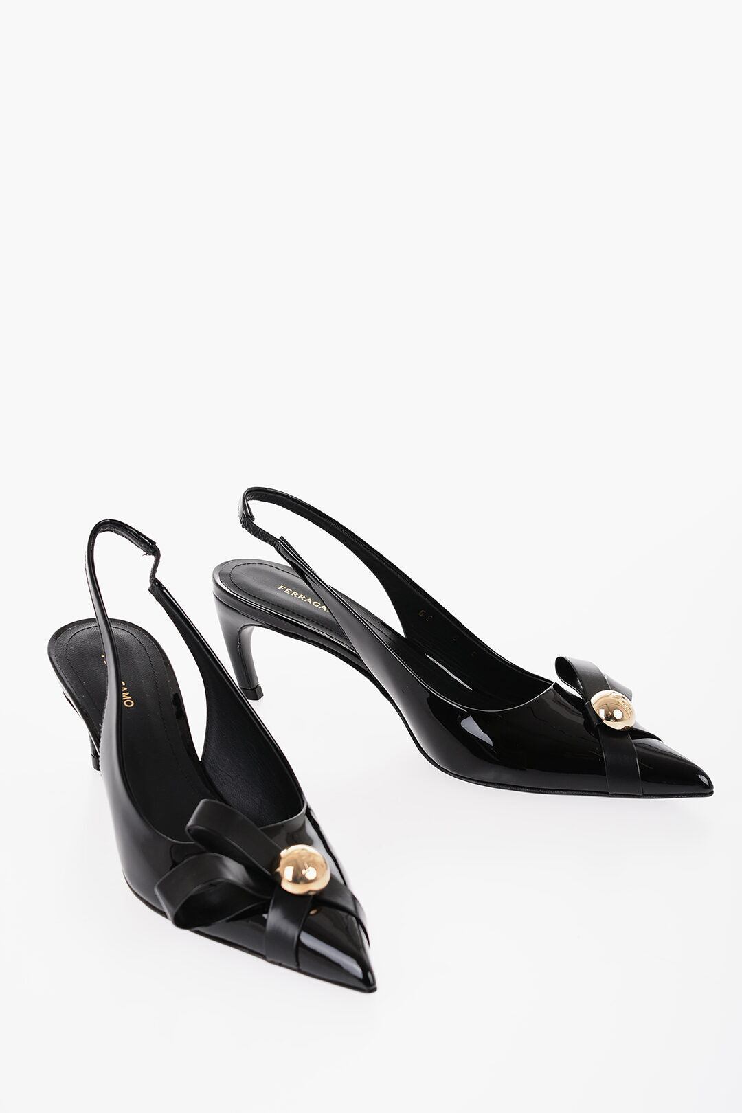 SALVATORE FERRAGAMO サルヴァトーレフェラガモ パンプス エナメル
