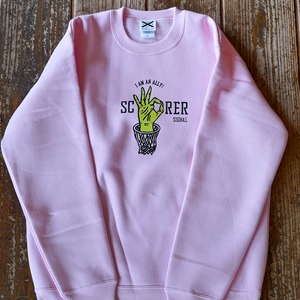 N.T.B _SCORER  SWEAT  /  LIGHT PINK