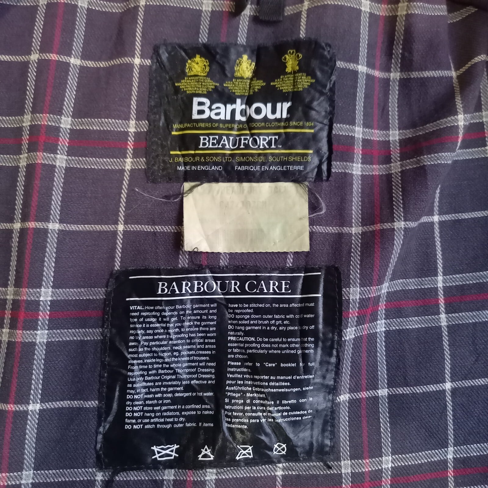 Barbour BEAUFORT C42(Lサイズ位) ワックスドコート ビューフォート