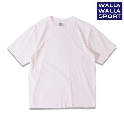 WALLA WALLA SPORT ワラワラスポーツ 9oz TUBE TEE 半袖Tシャツ 9オンス ヘビーウェイト チューブボディ 無縫製 ボックスシルエット メンズ レディース USAコットン アメリカ製
