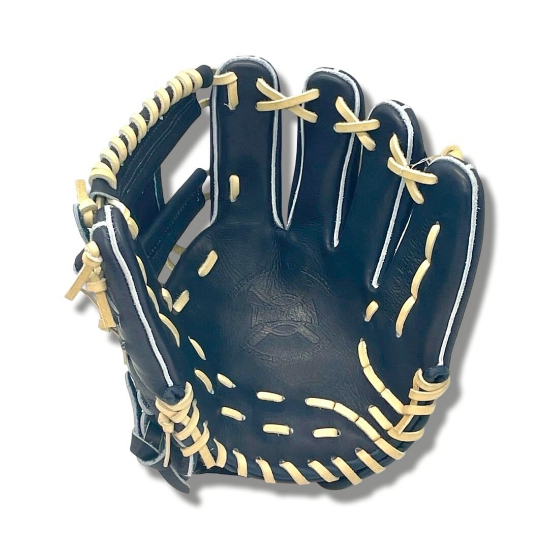 【硬式】玉澤 HERO'S 内野手グローブ HE-06N HウェブⅢ(本体:Nブラック 紐:キャメル)|タマザワ _03