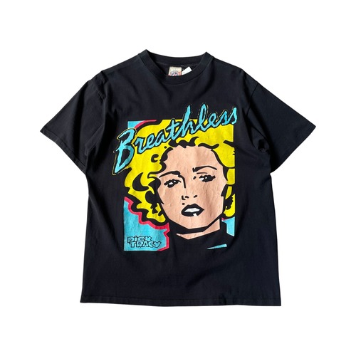 Late 1980s DICK TRACY "Breathless Mahoney" T-shirt
