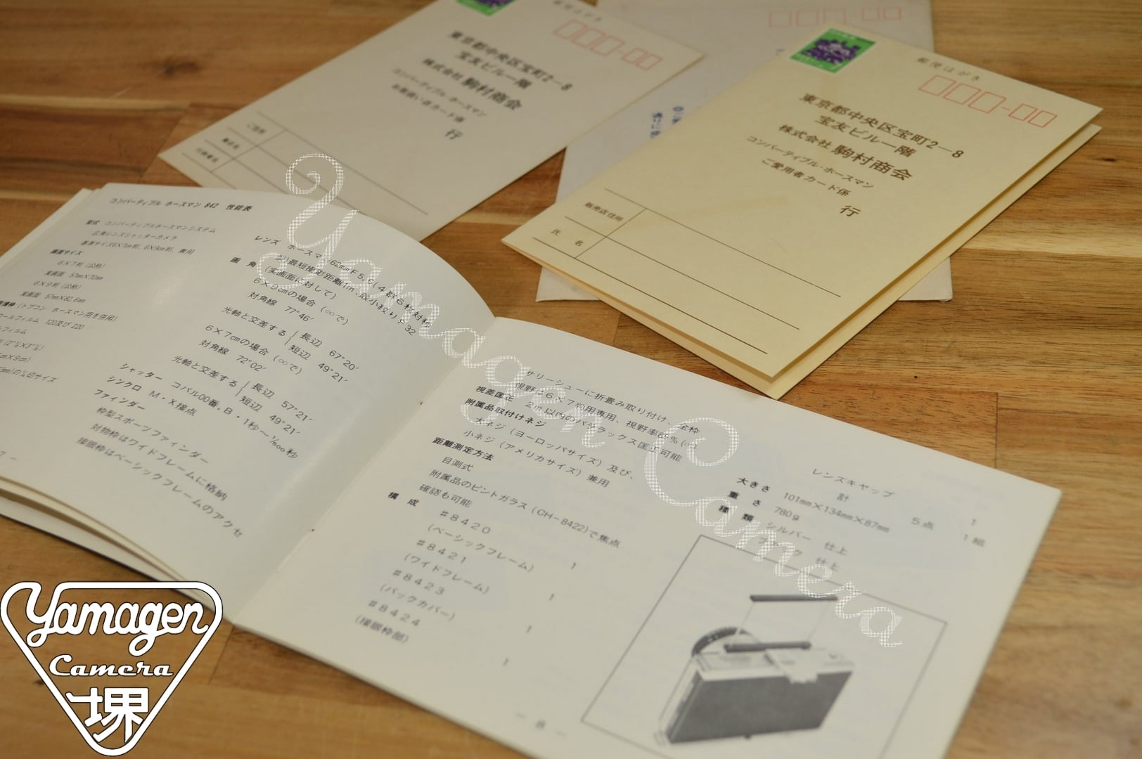 ★コレクター向きバージン諸島 初セット 1973年　説明書保証書専用BOX 駒村商会/【希 少】CONVERTIBLE HORSEMAN CH-842 OWNER MANUAL【取扱