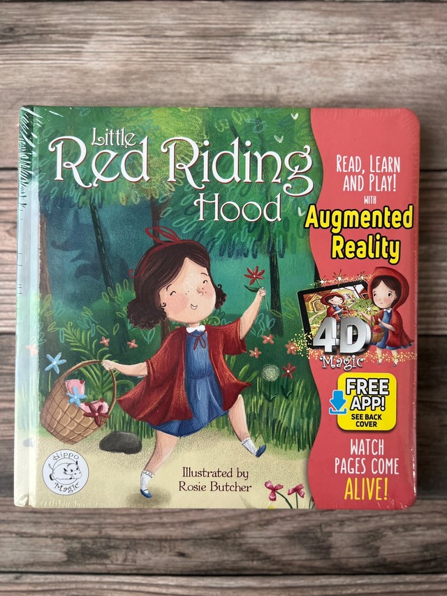 【英語絵本】3D Red Riding Hood