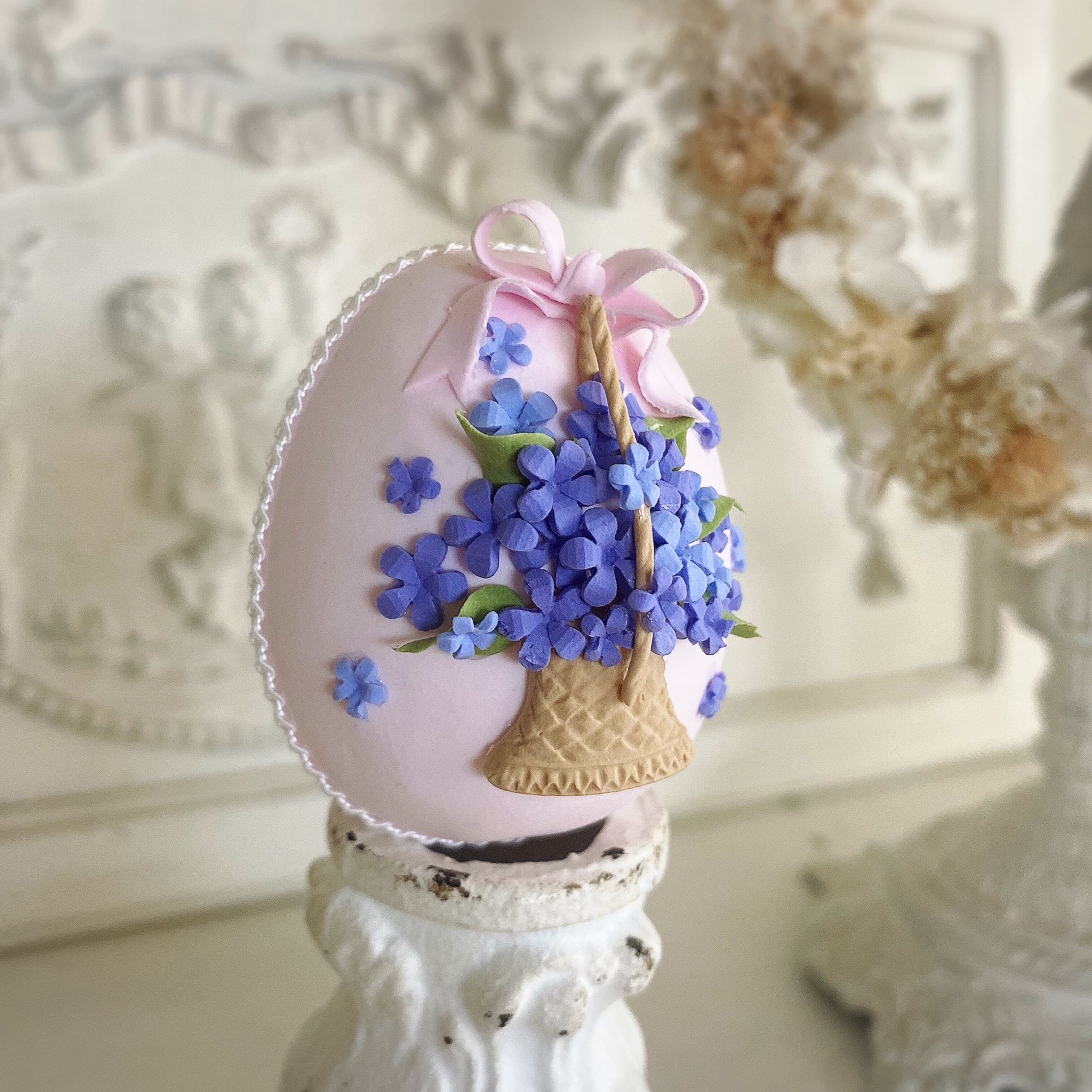 イースターエッグ*すみれバスケット* Easter egg*Violet Basket* | Pay ID