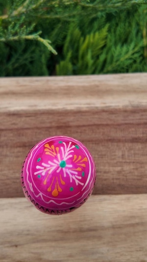 装飾用プィサンカ（イースターエッグ）with stand　コロミヤ博物館モデル