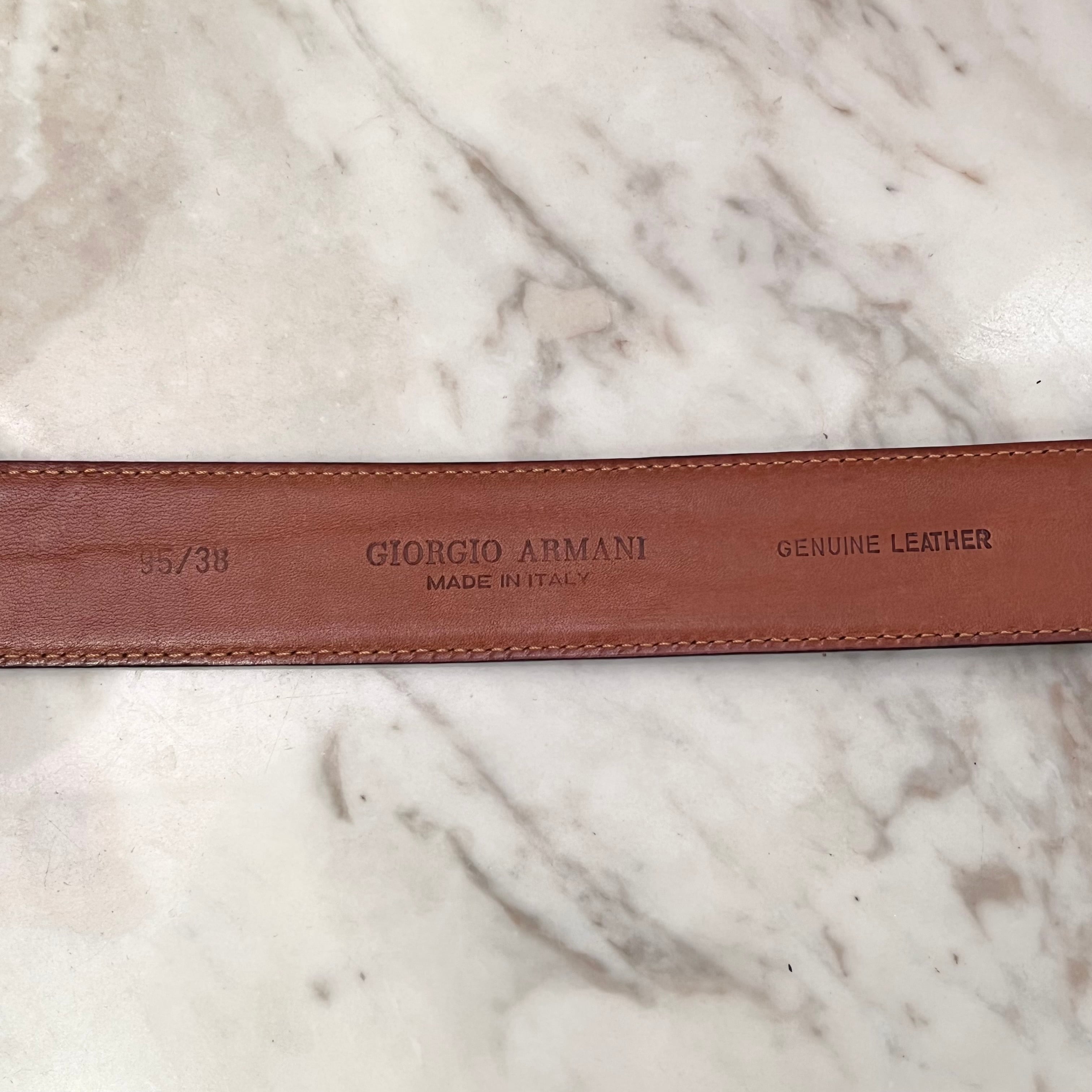 vintage GIORGIO ARMANI leather belt | NOIR ONLINE vintage GIORGIO ARMANI leather belt | NOIR ONLINE