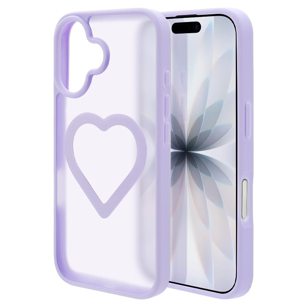 ラスタバナナ ケース カバー iPhone17 専用 ハイブリッド 耐衝撃吸収 マグネット充電対応 Mignu パープル 8948IP5AHPMPU