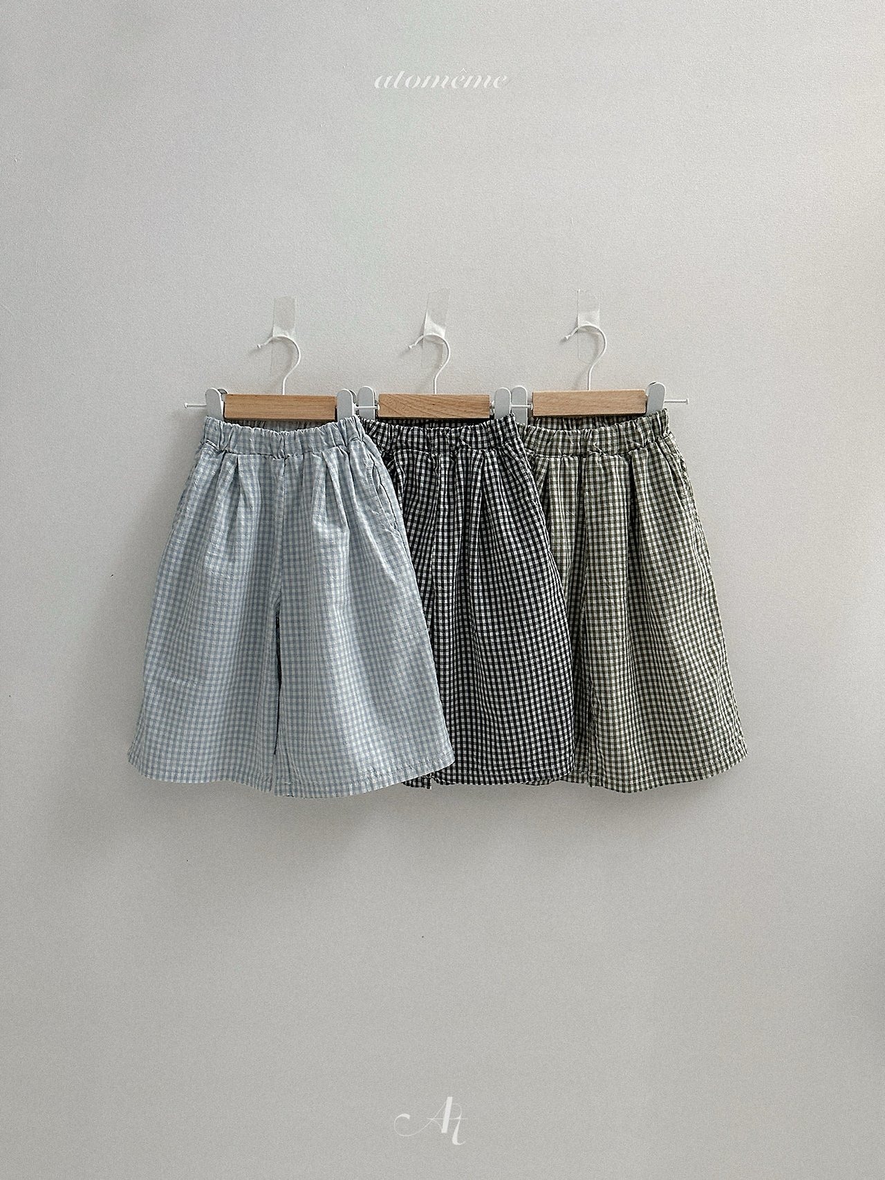 [atomeme] Muse Check Pants / [아토메메] 뮤즈체크팬츠