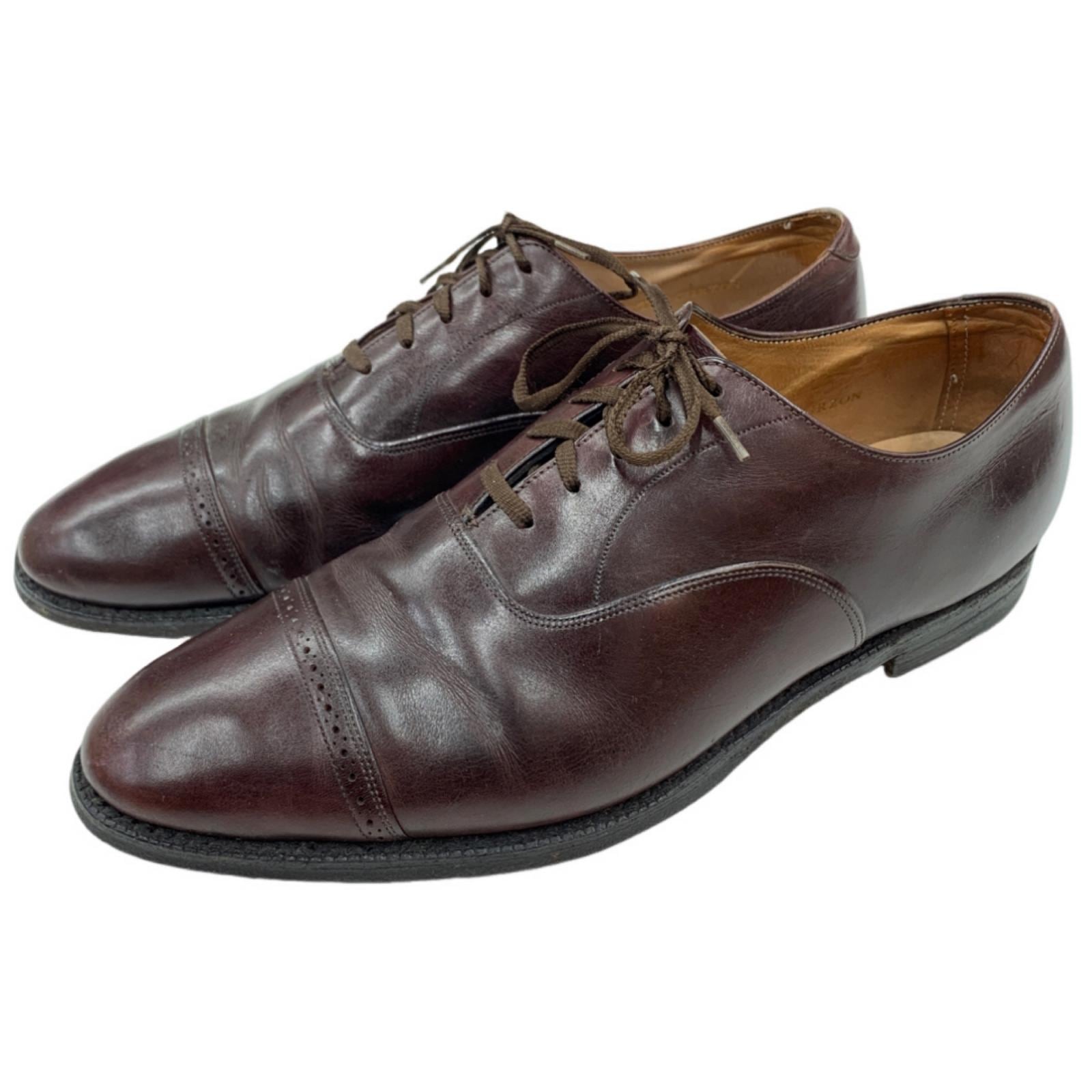 美品【ブルックスブラザーズ】（US8 1/2）デッキシューズ ブラウン レザー 美品【ブルックスブラザーズ】（US8 1/2）デッキシューズ ブラウン