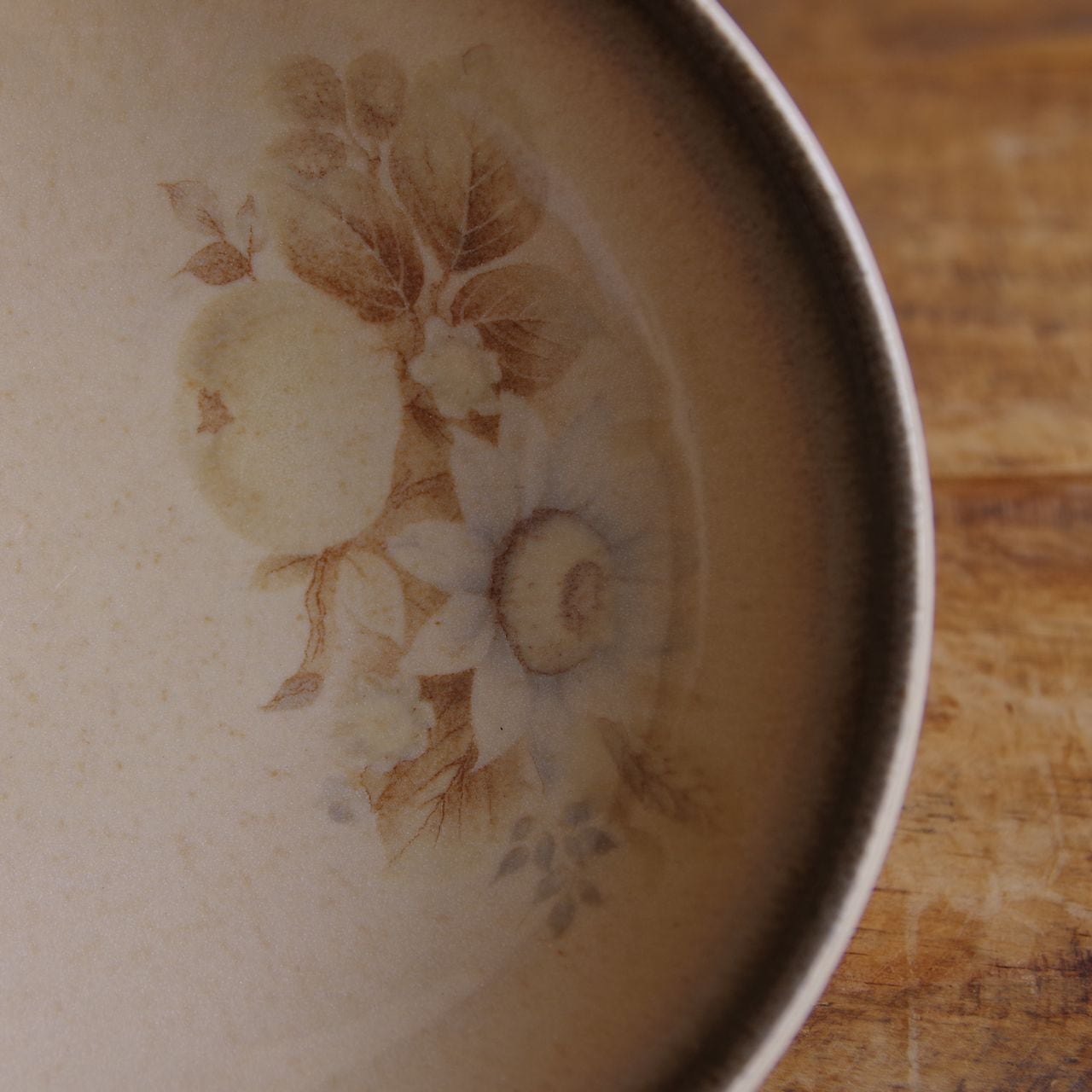 デンビー メモリーズ ブラウン 花柄 シリアルボウル 小鉢 15cm DENBY