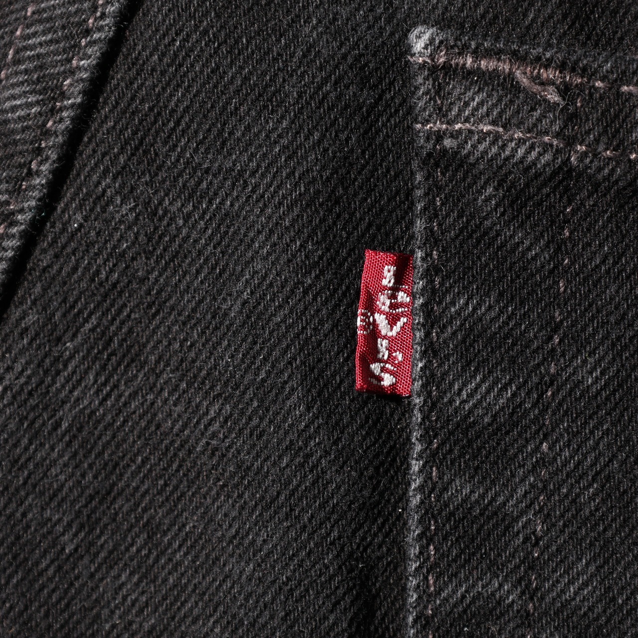 極美品 32×30 USA 98年 Levi’s 505 サルファー ブラック デニムパンツ