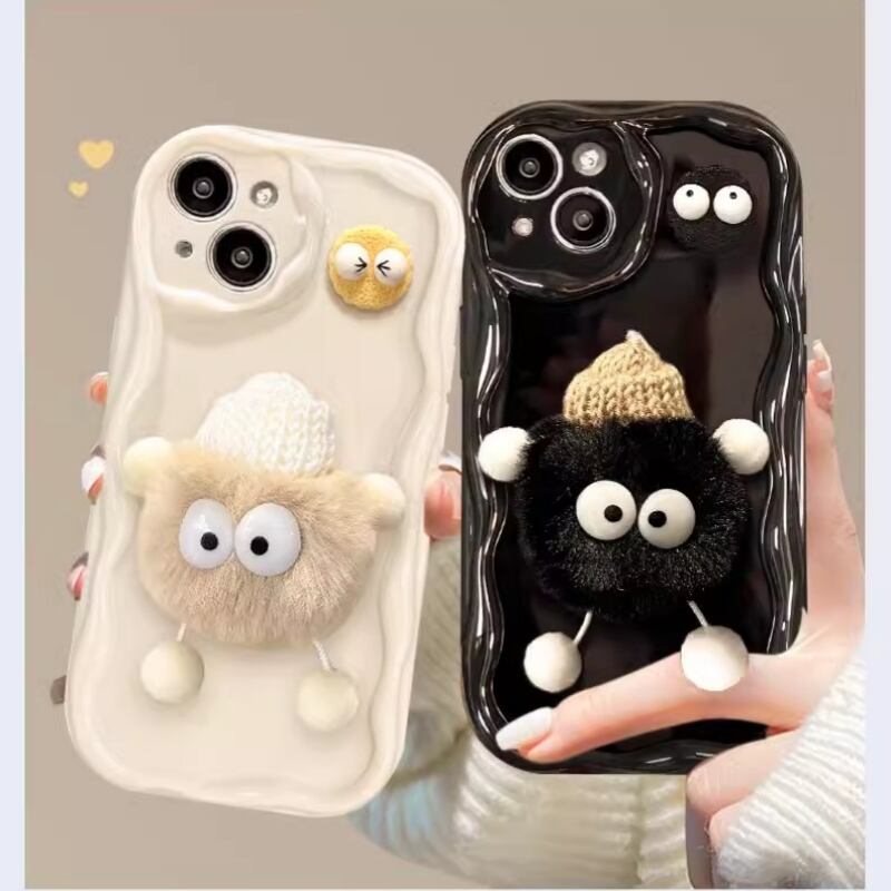 iPhone15Plus用ケース iPhone15 Plus保護ケース 立体的なかわいい