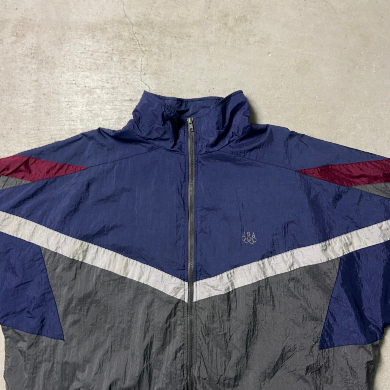 80年代 JC PENNEY USA OLYMPIC オリンピック ナイロンジャケット 