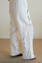 vintage lace easy pants-5
