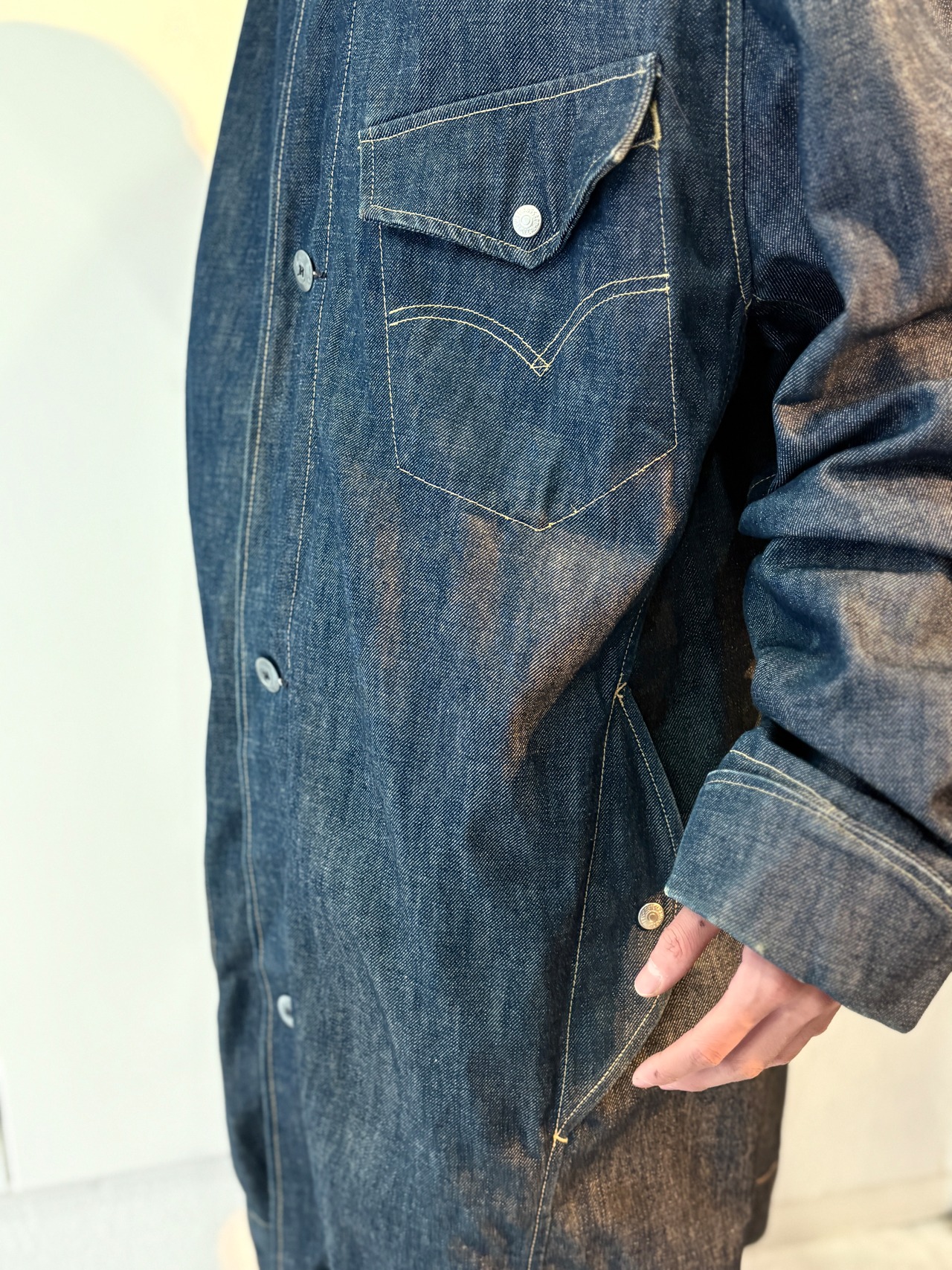 Engineered Levi's デニムモッズコート