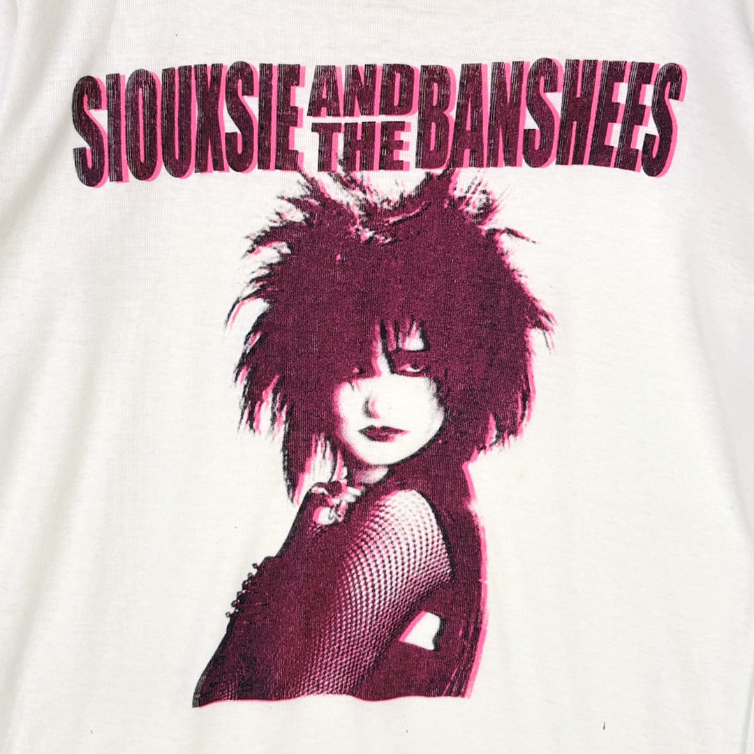 80s スージー&バンシーズ ヴィンテージTシャツ SIOUXSIE & THE