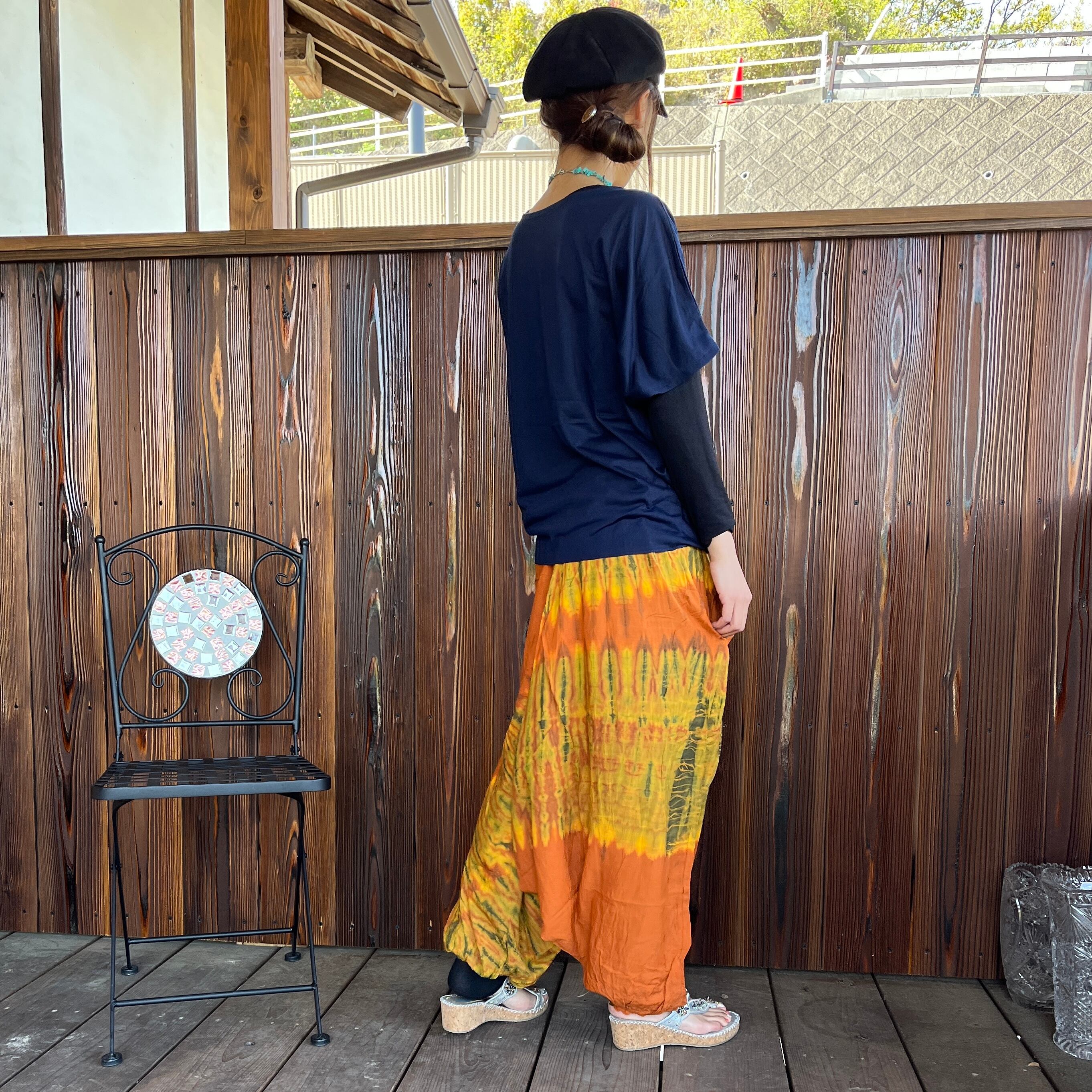 タイダイカラーアラジンパンツ | アジアン雑貨ルチュ