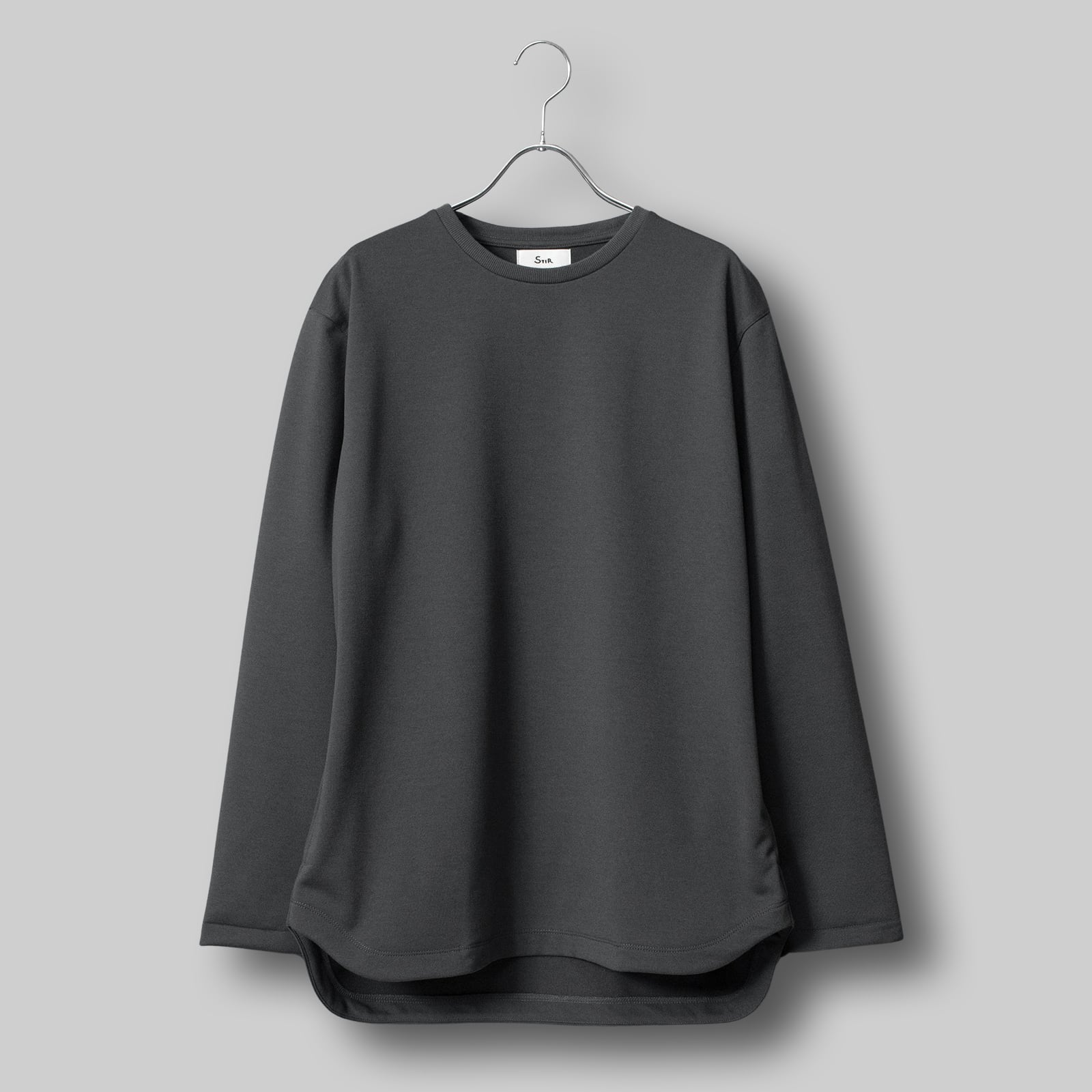 リフレッシュドレスT ロングスリーブ リラックス / Refresh Dress T LS Relax #CHARCOAL