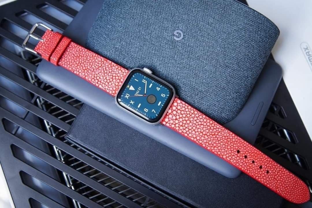 GスティングレイApple Watch  キラキラカバーレザー　アップルウォッチ