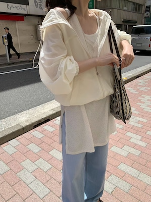 (予約)mellounge / Sunday Anorak Jumper / 3color