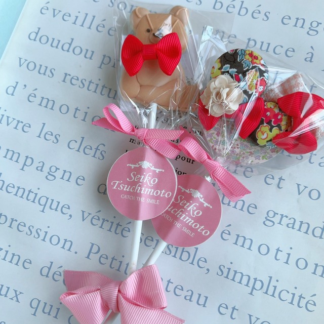 ロリポップヘアクリップ&クッキー5Friends