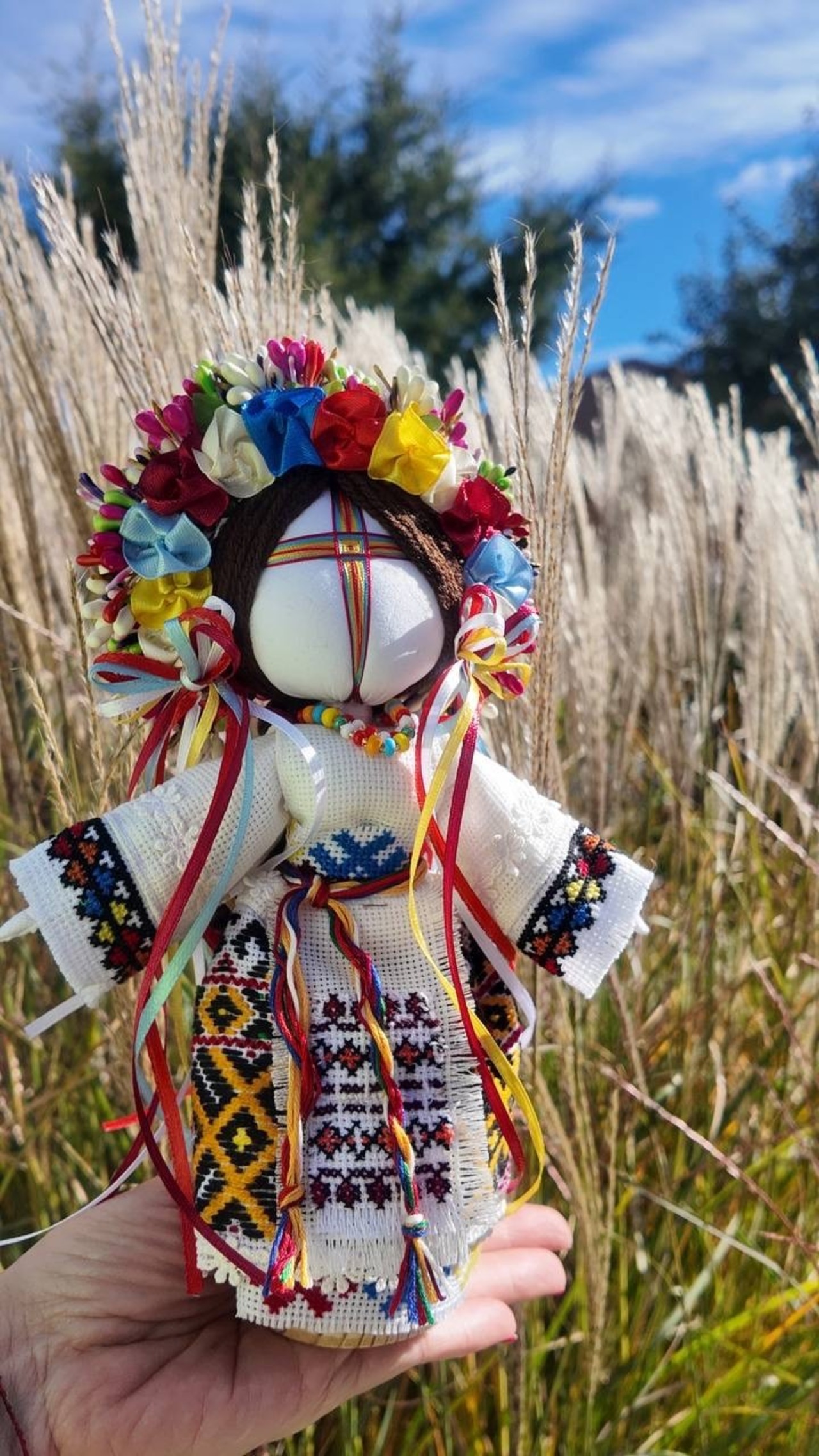 UA.Designer手作りモタンカ（ウクライナの御守り） - 1