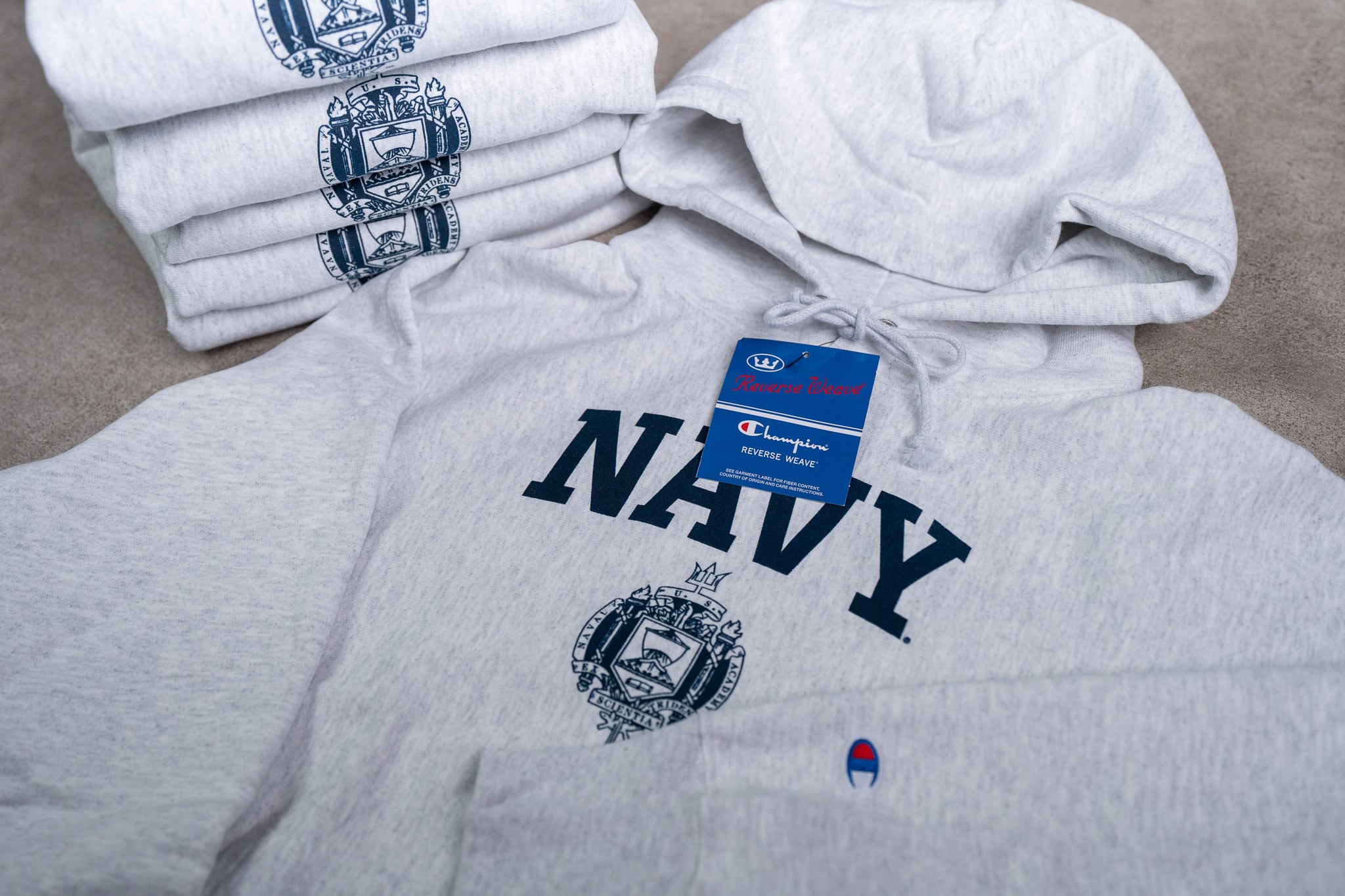 チャンピオン リバースウィーブ パーカー us navy Champion