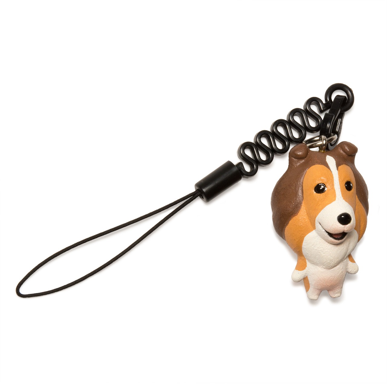 お犬様 vol.1 Sheltie シェルティー セーブル プチコード 松葉紐 ストラップ MA-2502