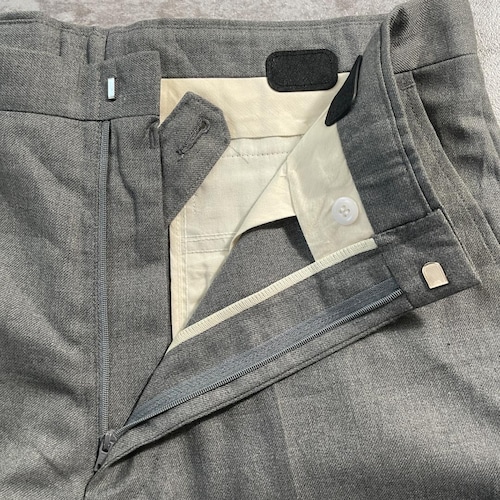 80s 90s Balenciaga gray slacks 詳細写真9