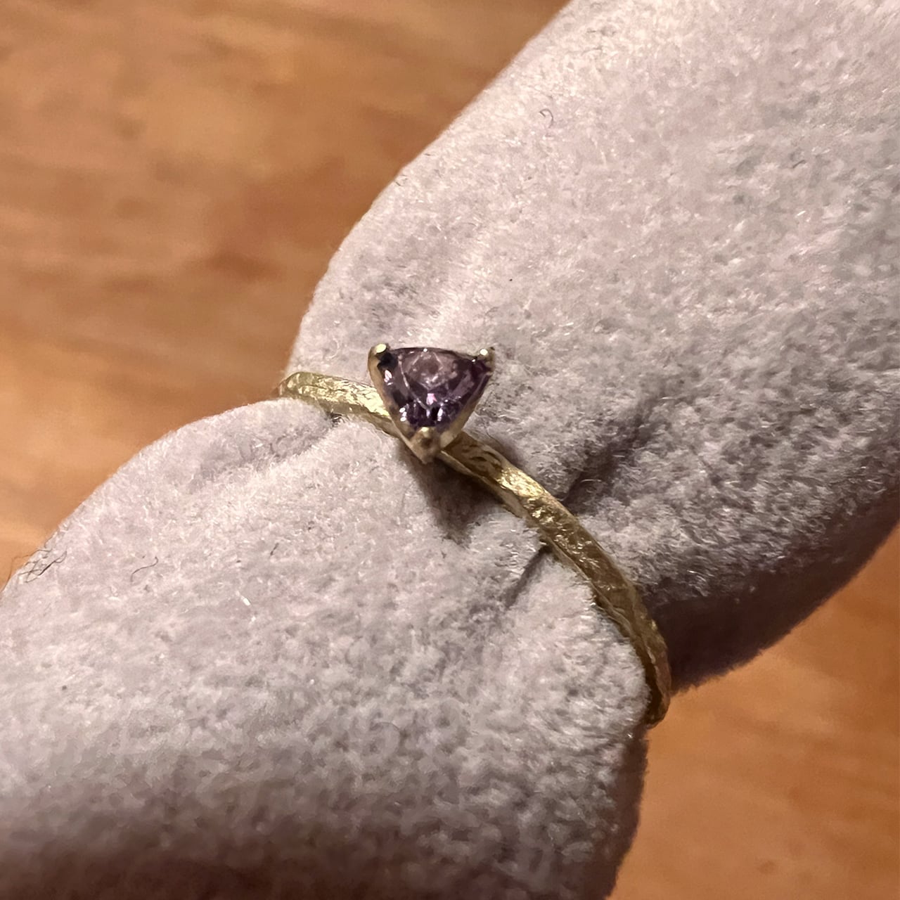 Rock Ring ーベキリーブルーガーネット | Kumiko Taya jewelry