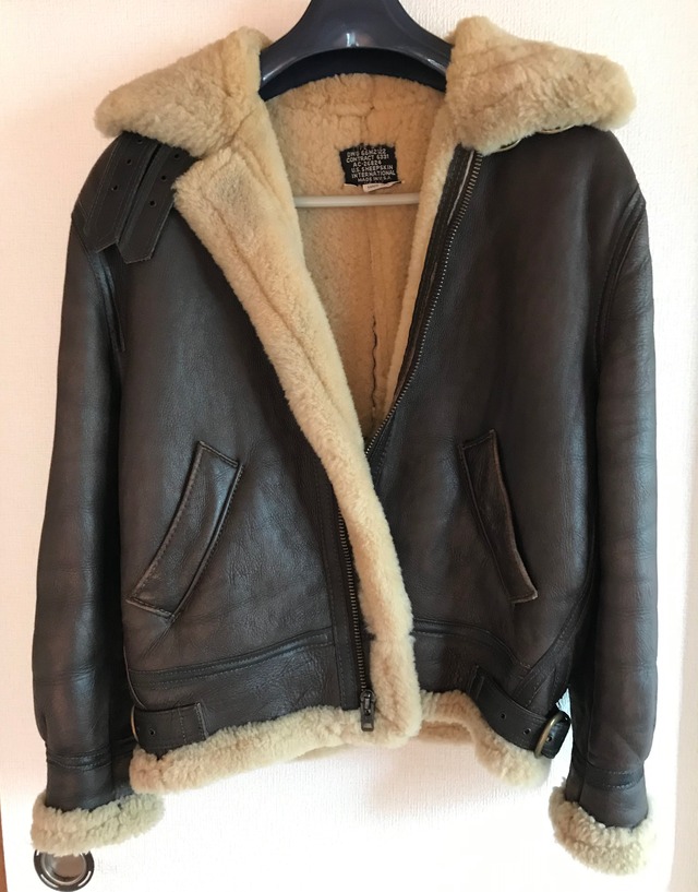 ☆TOP GUN☆80s ビンテージ フライトジャケット「TYPE B-3」 MADE IN  