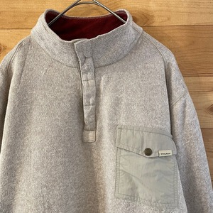 【Woolrich】ハーフボタン スナップ フリース トップス ジャケット アウトドア ウールリッチ アメリカ古着