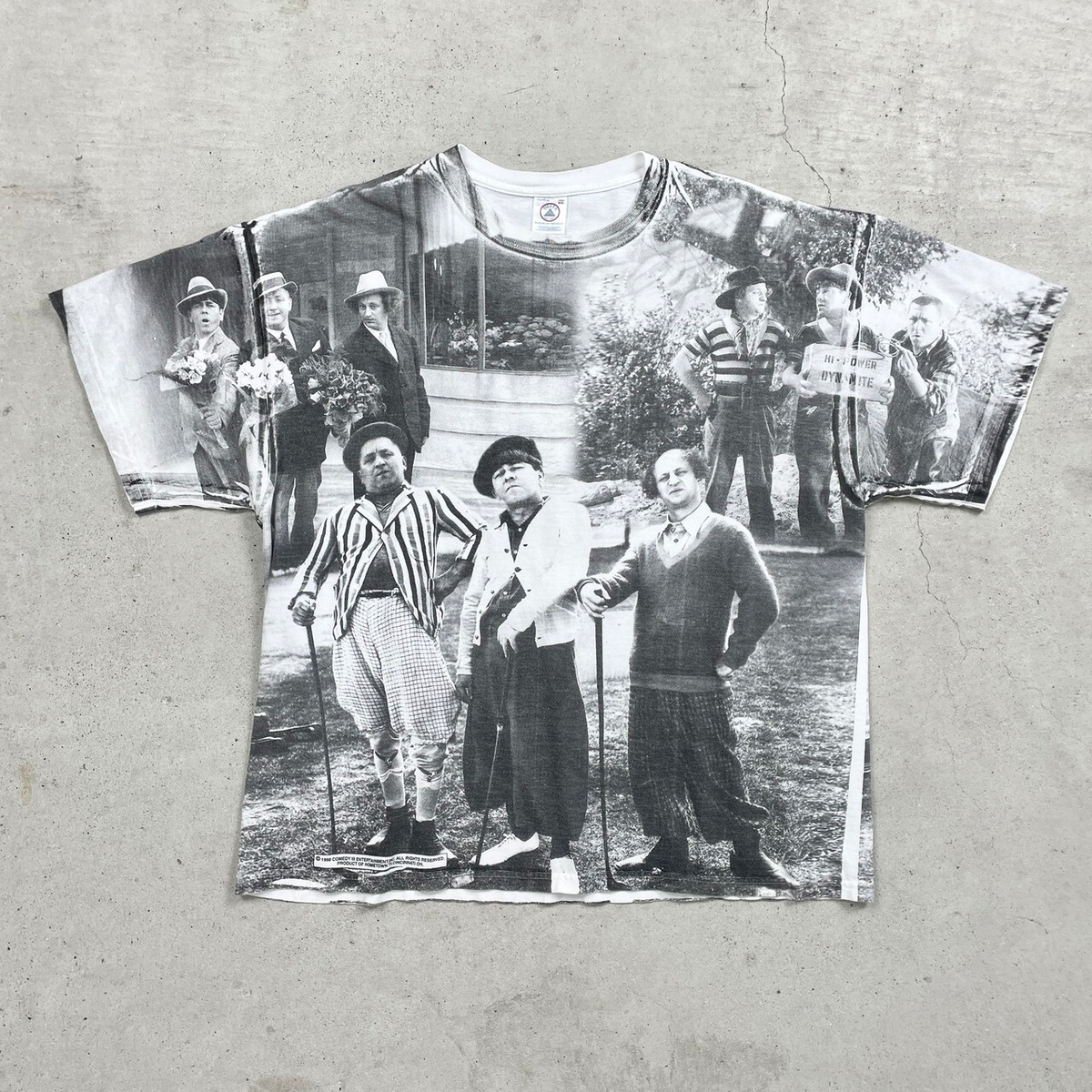 90年代 The Turee Stooges 三ばか大将 コメディ オールオーバー 