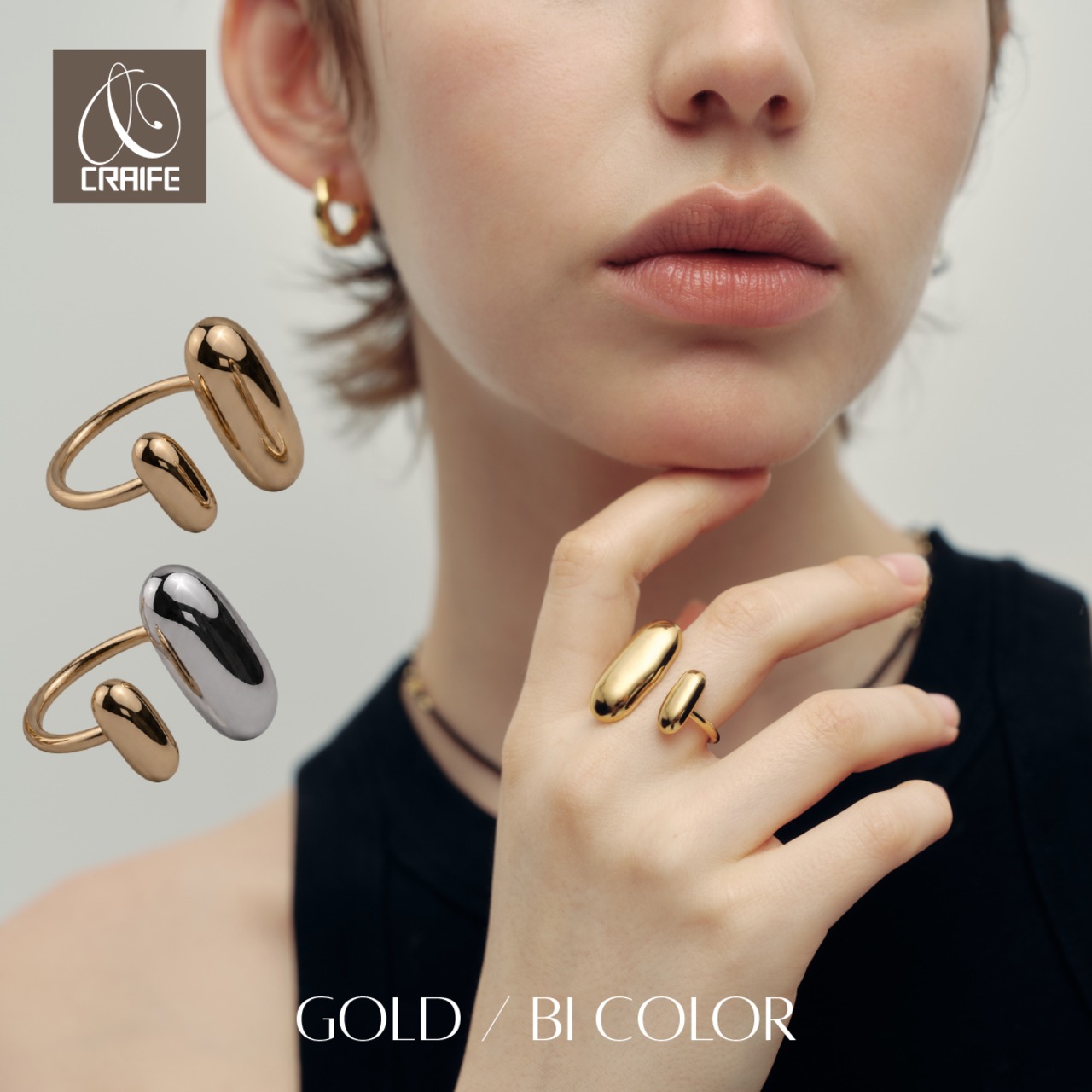 Ring -Gold/Bi Color-
