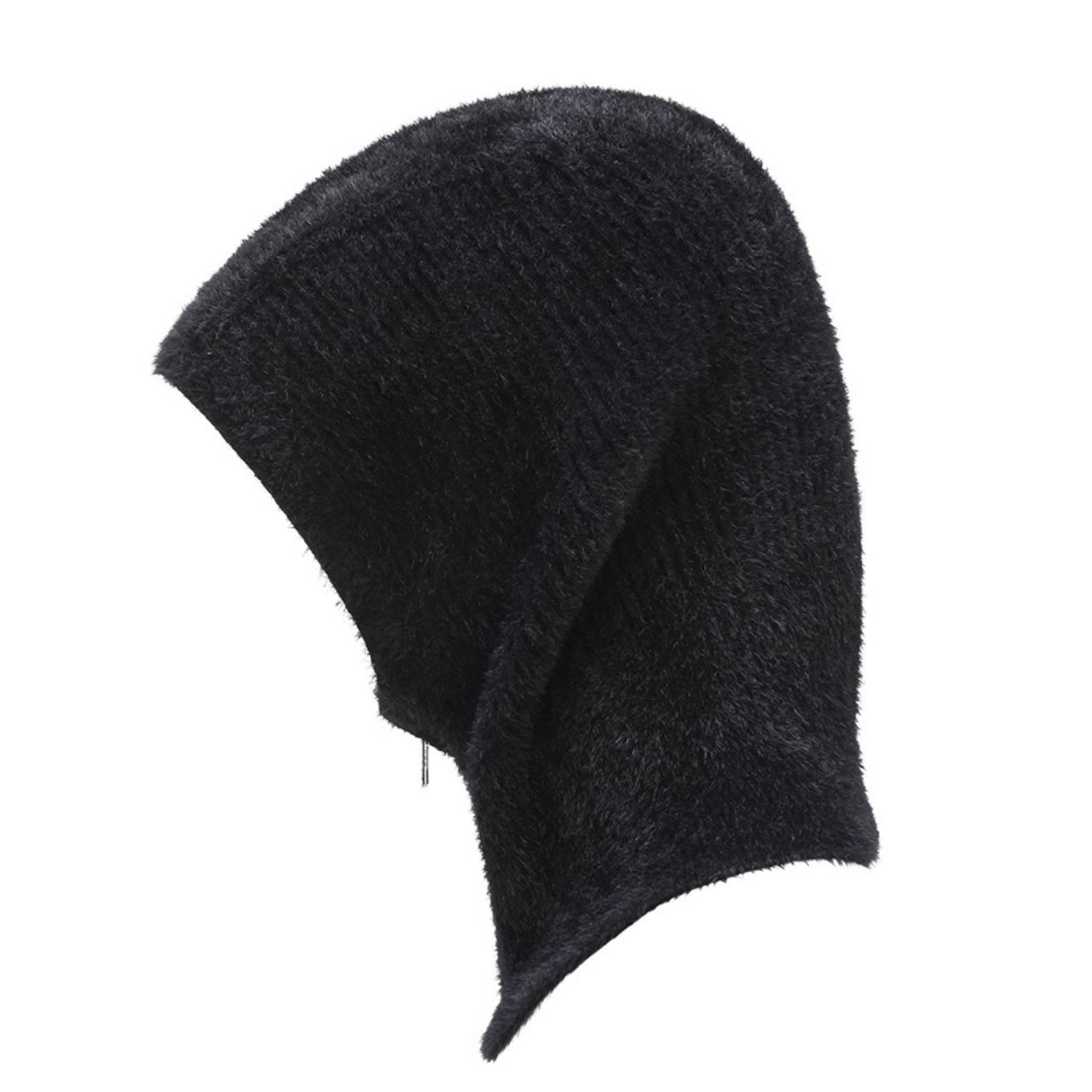 ジップアップニットバラクラバ　1054