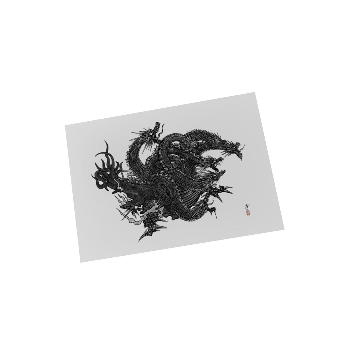 八岐大蛇（モノクロ） Sold only in Japan | Pay ID