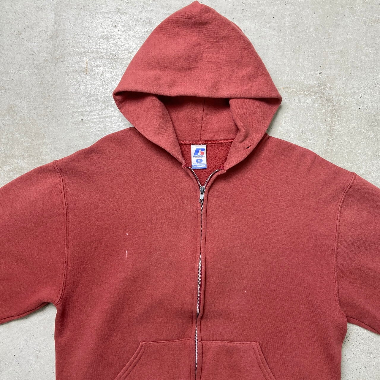 00年代 RUSSELL ATHLETIC ラッセル ジップアップ スウェットパーカー 