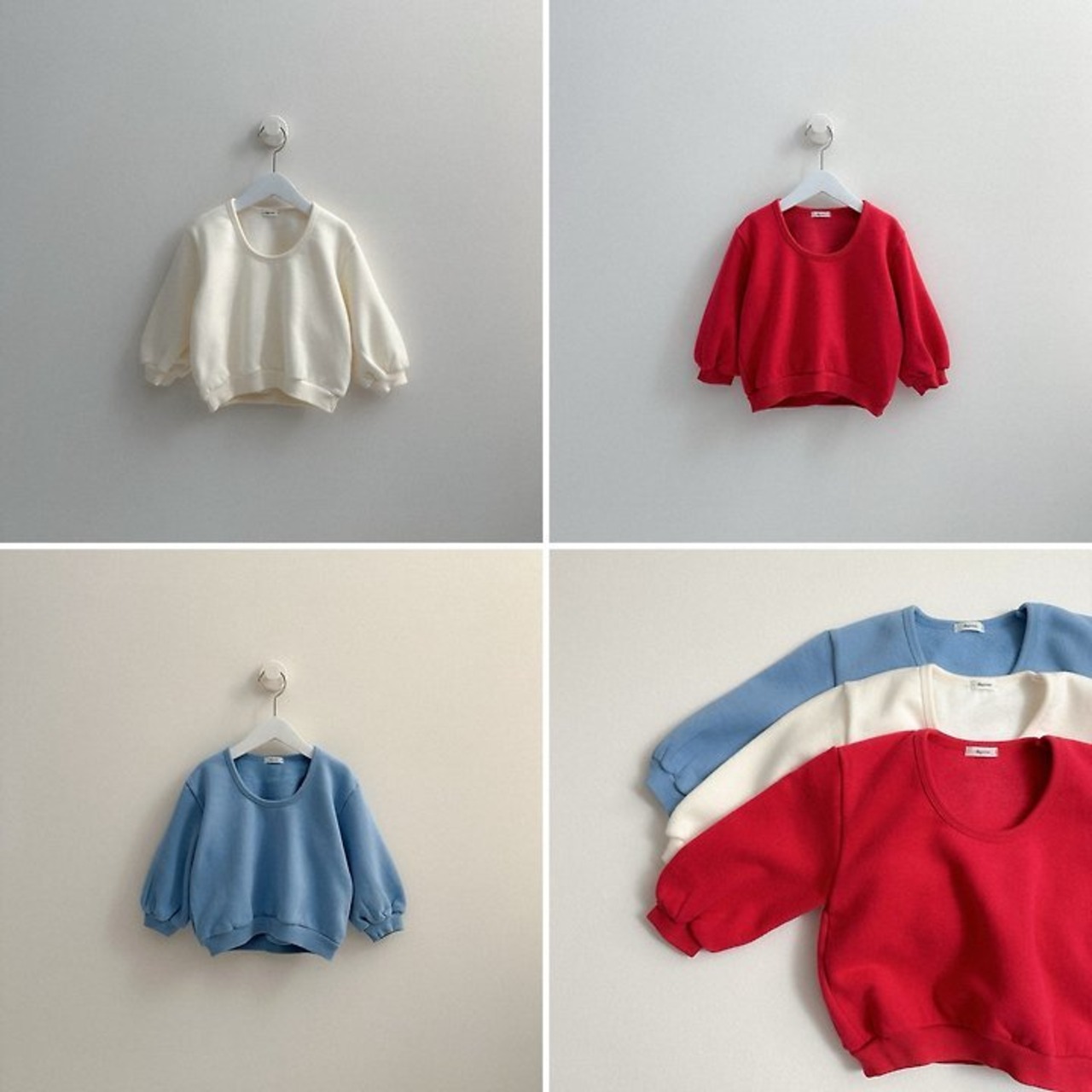 〖取寄〗韓国子供服 / 26winter / Digreen / ディープUネックトレーナー / キッズ / 冬服 *S~2XL*