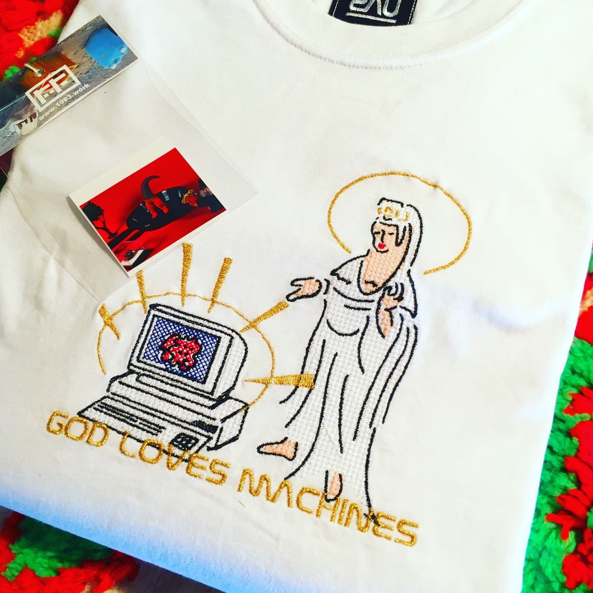 GOD LOVES MACHINE ロンT | 光と音の専門店ハオハオハオ ブッダ 