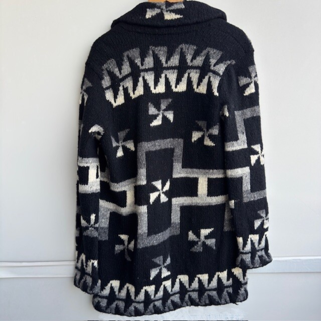 Ralph Lauren ハンドニット 風車柄 90s M 画像5