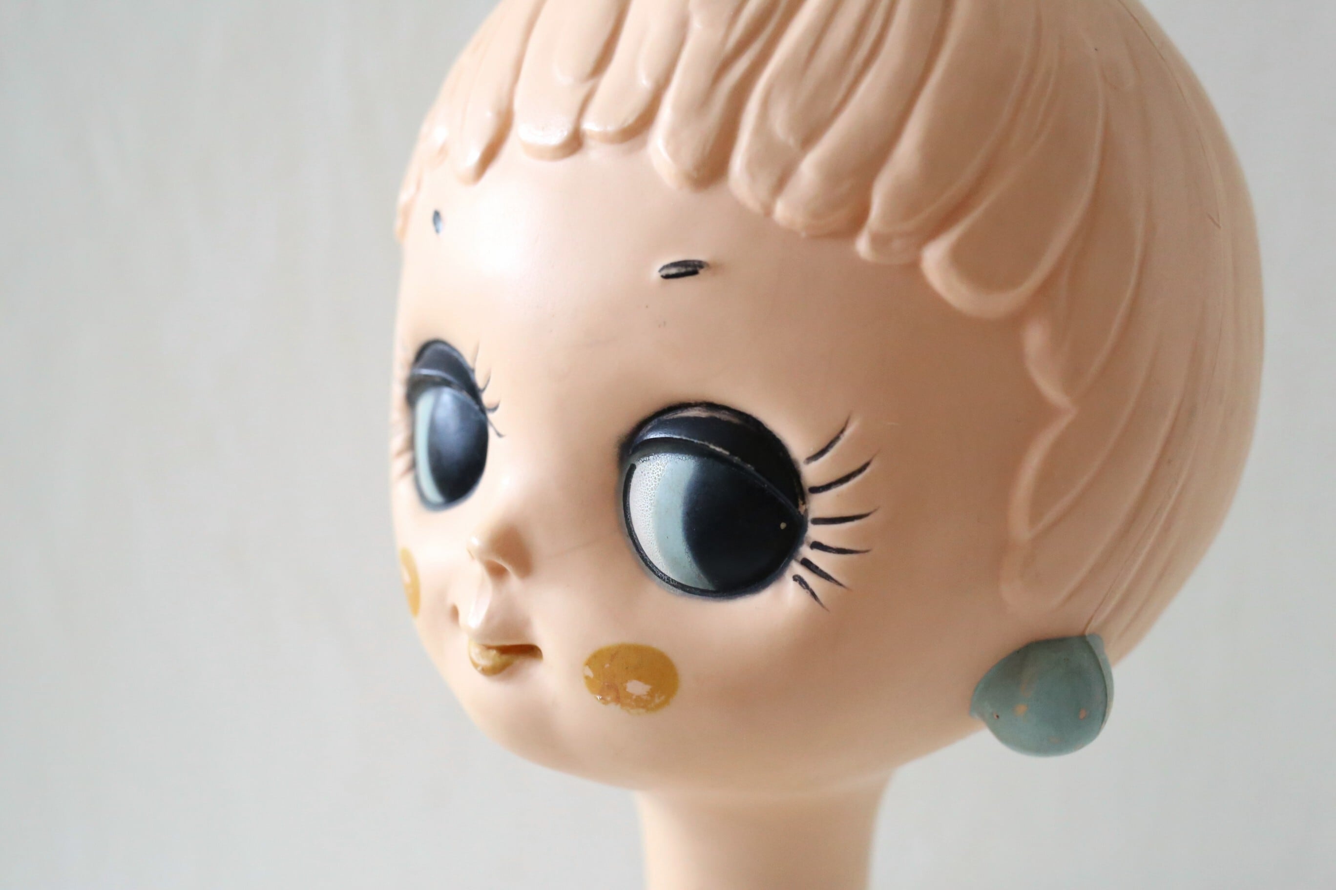 フランス アンティーク ヴィンテージ Twiggy ツィギー マネキンヘッド